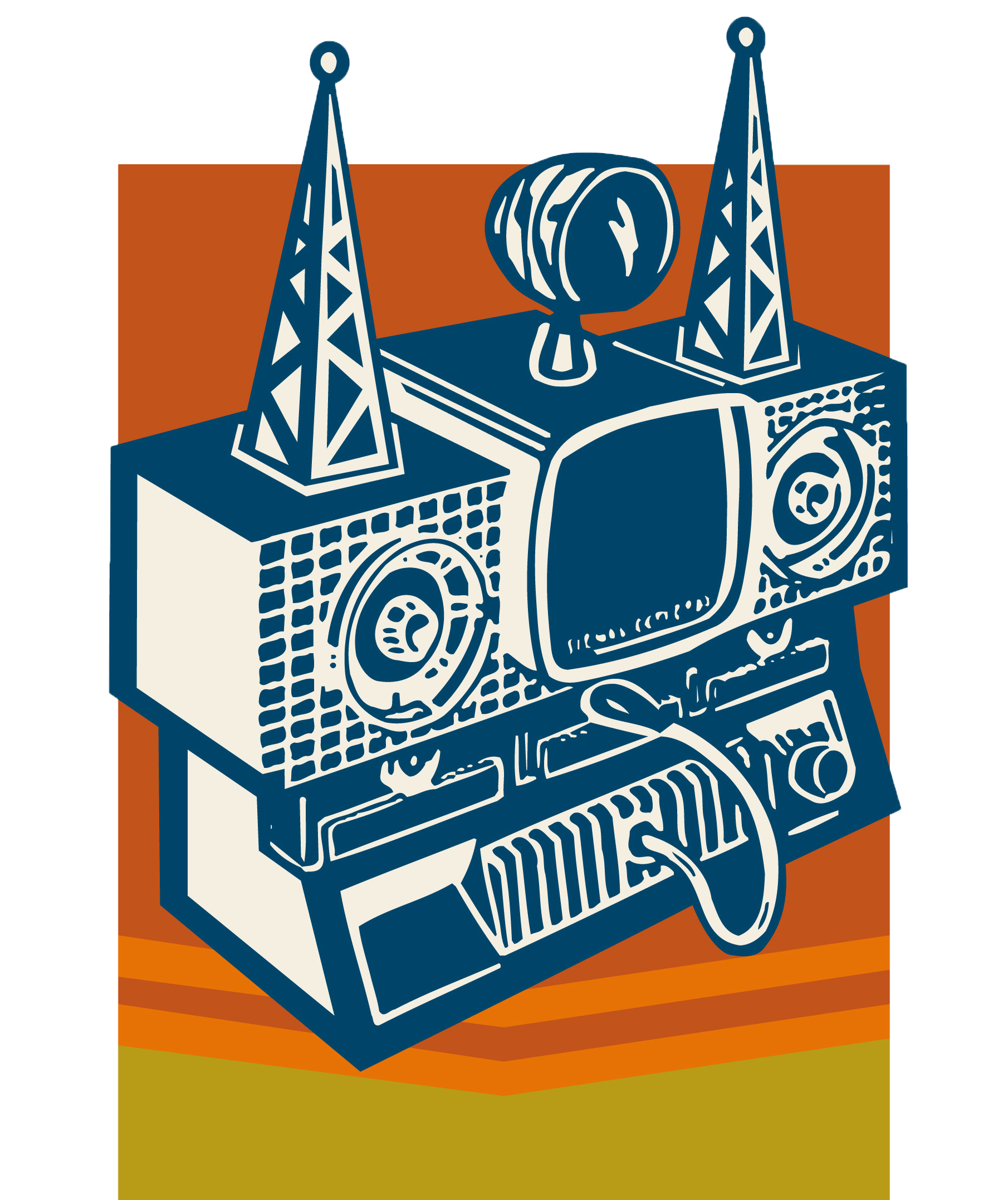 Vintage TV Radio